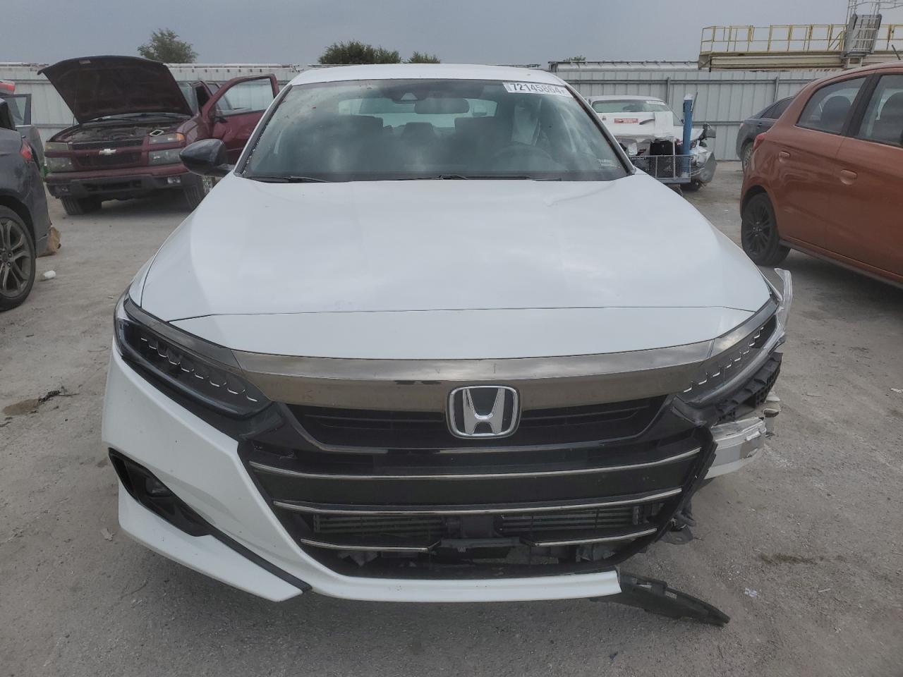 2022 HONDA ACCORD SPORT VIN:1HGCV1F34NA033091