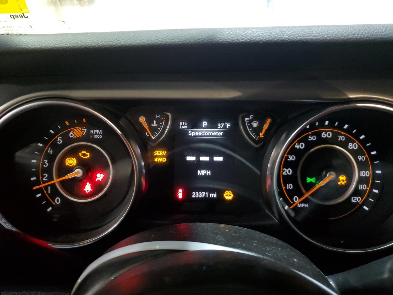 2023 JEEP WRANGLER SPORT VIN:1C4HJXDN8PW639488
