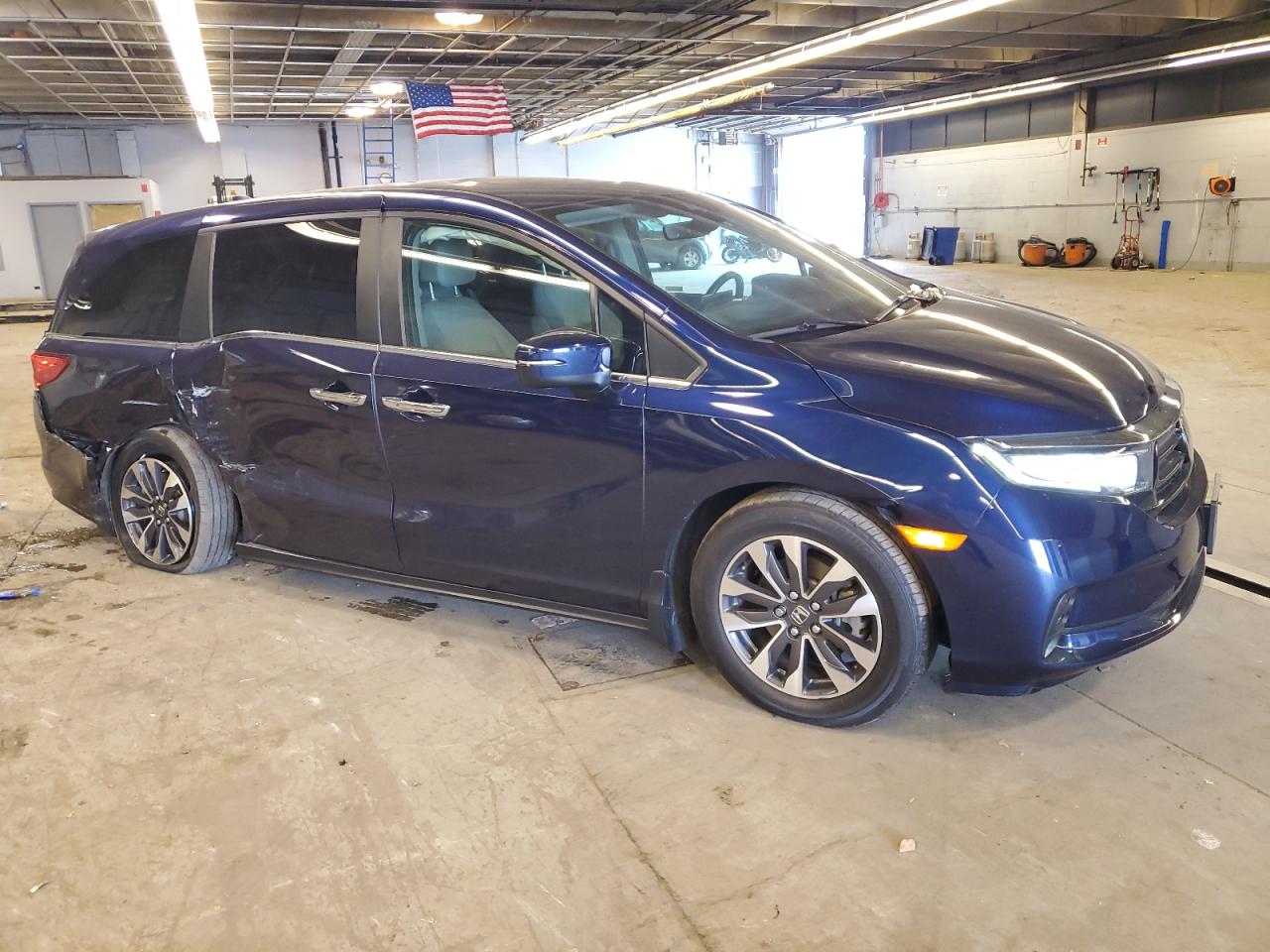 2022 HONDA ODYSSEY EXL VIN:5FNRL6H7XNB049007