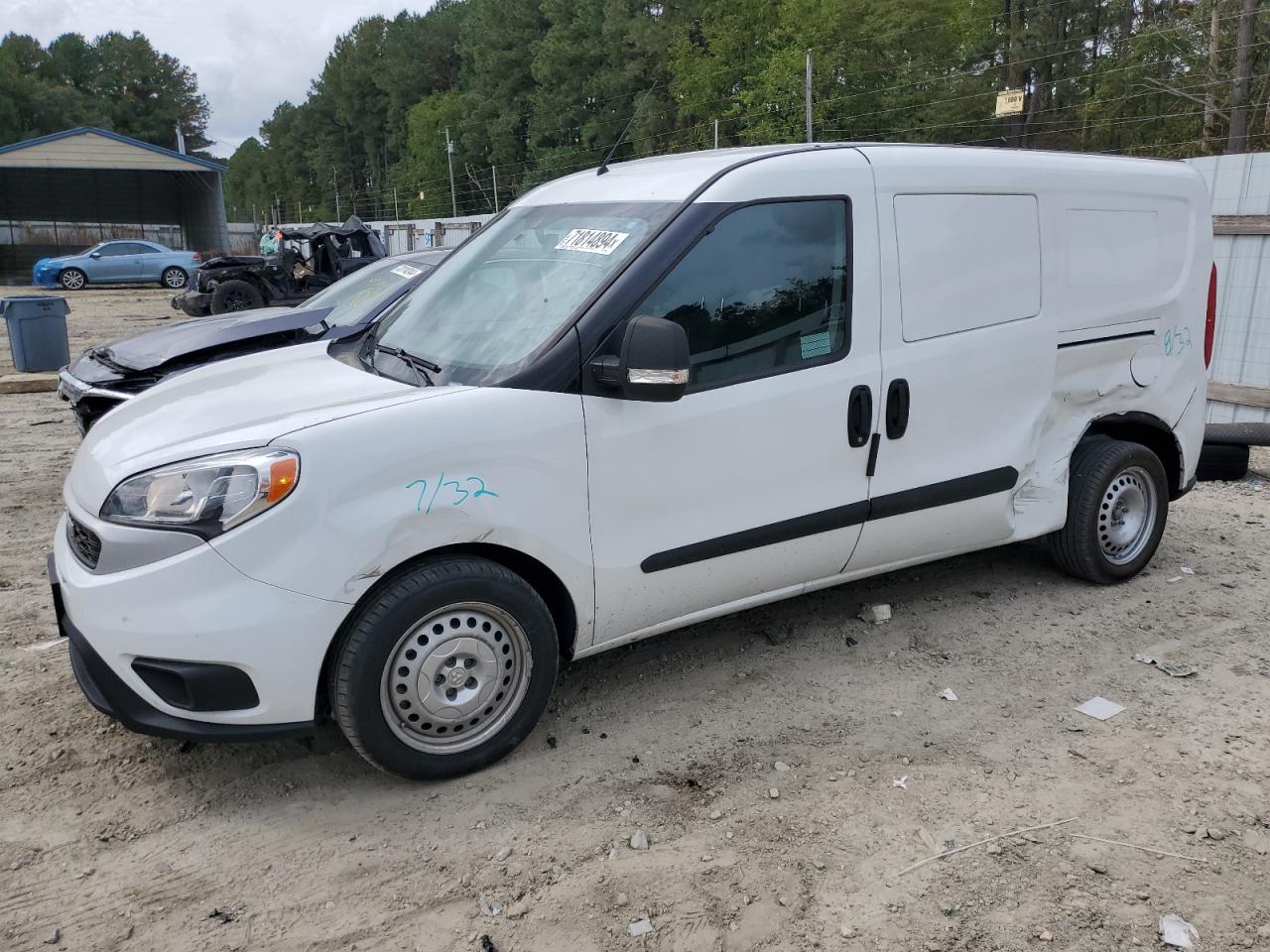2022 RAM PROMASTER CITY TRADESMAN VIN:ZFBHRFAB8N6W56823