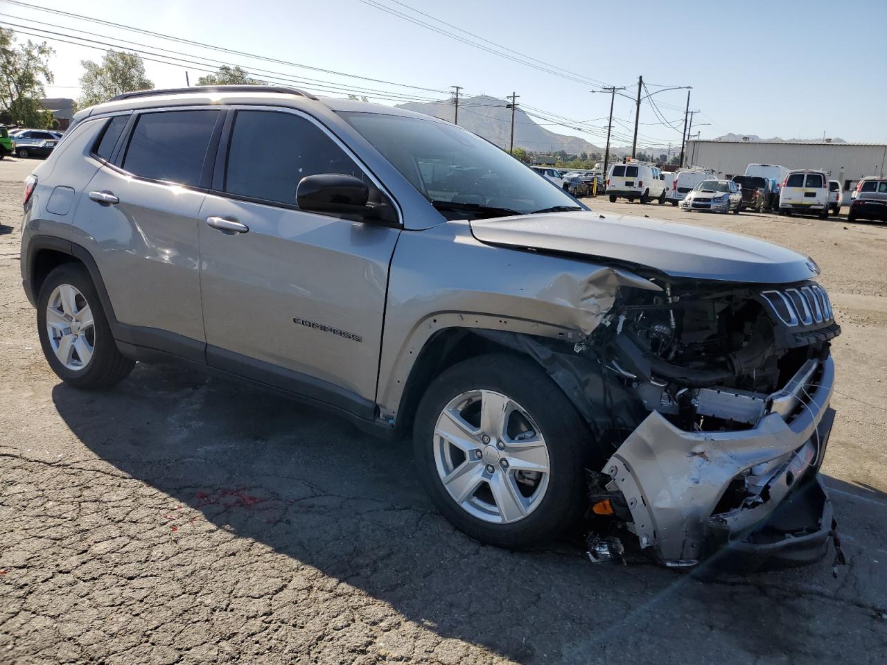 2022 JEEP COMPASS LATITUDE VIN:3C4NJCBB9NT120327