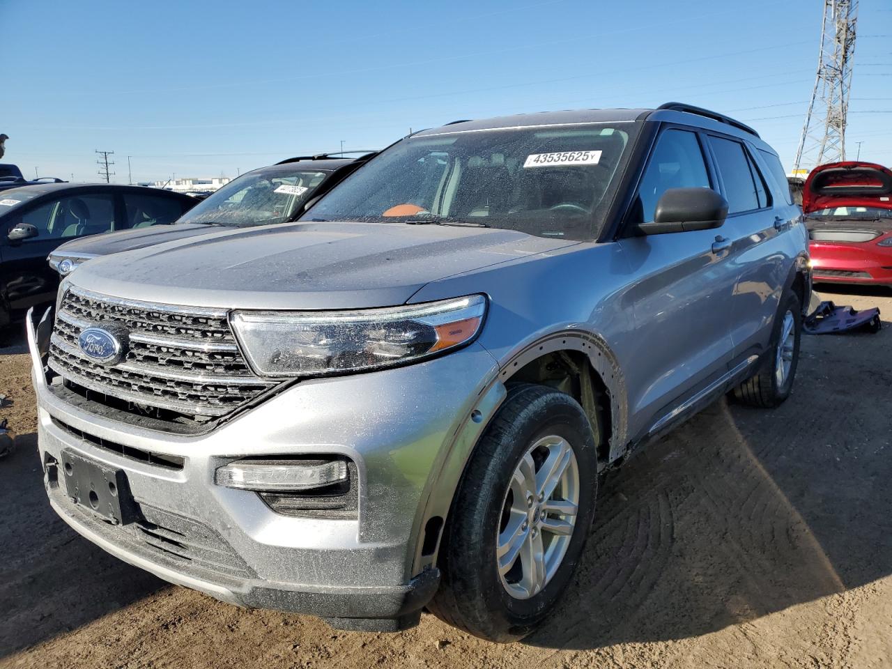 2022 FORD EXPLORER XLT VIN:1FMSK8DH5NGA78169