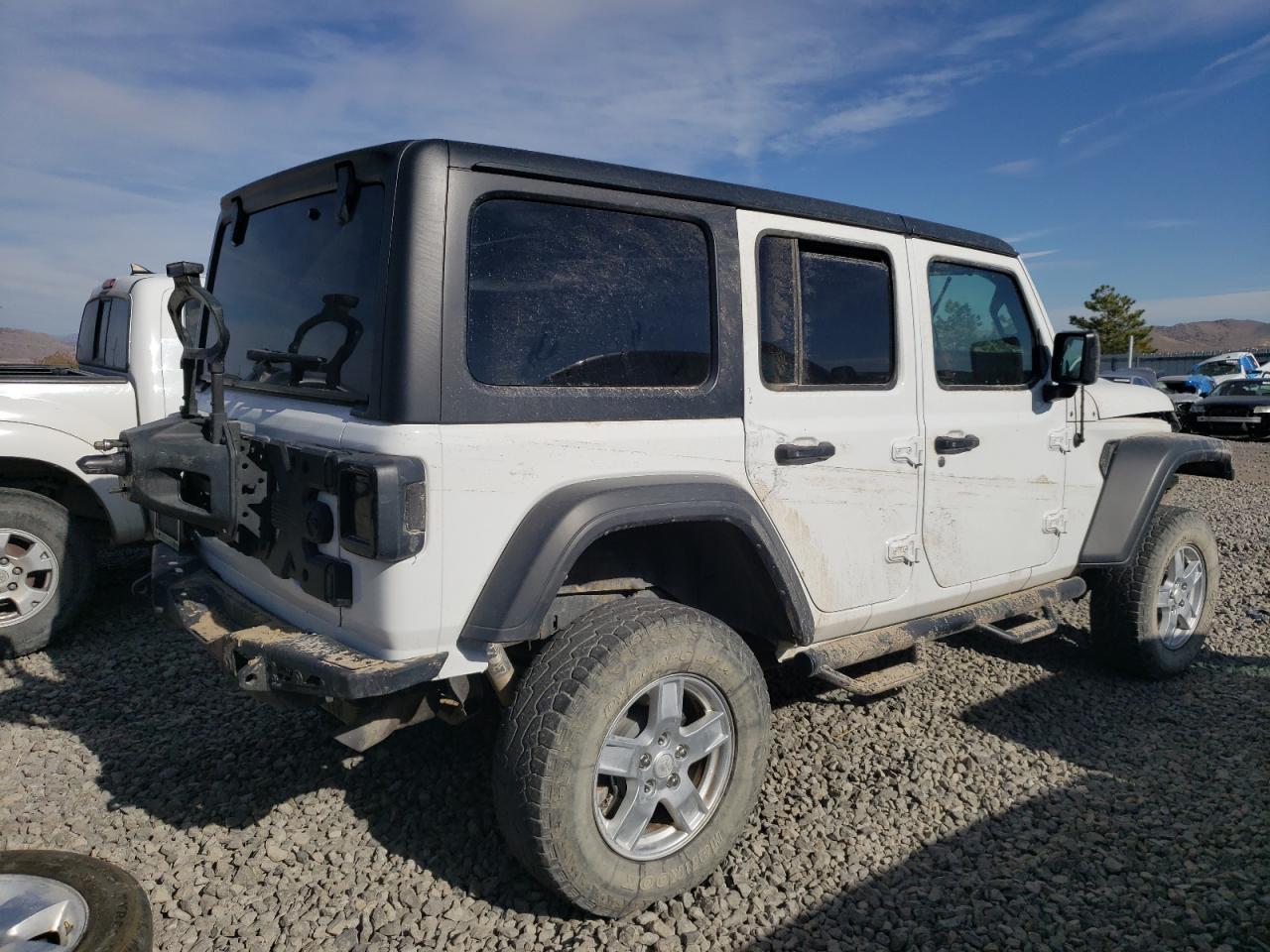 2022 JEEP WRANGLER UNLIMITED SPORT VIN:1C4HJXDM6NW182023