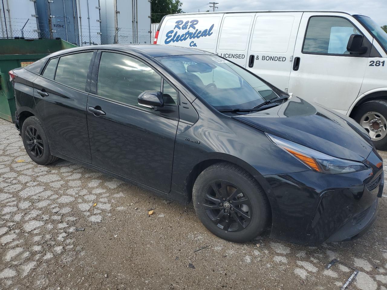 2022 TOYOTA PRIUS LE VIN:JTDL9MFU8N3036769