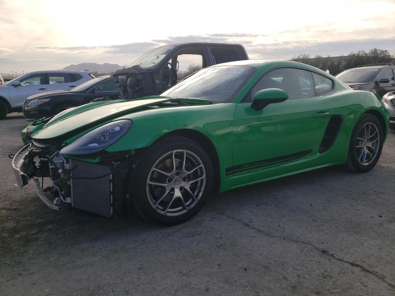 2022 PORSCHE CAYMAN BASE VIN:WP0AA2A80NS255115