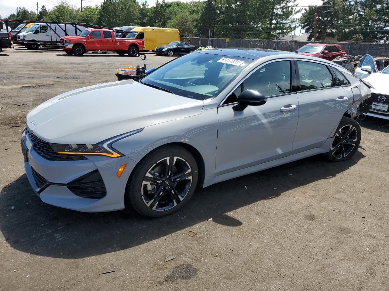 2022 KIA K5 GT LINE VIN:5XXG64J22NG101146