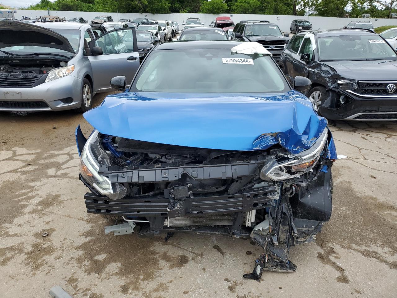 2022 NISSAN SENTRA SR VIN:3N1AB8DV5NY299519