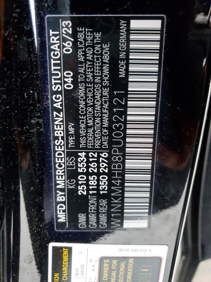 2023 MERCEDES-BENZ GLC 300 4MATIC VIN:W1NKM4HB8PU032121