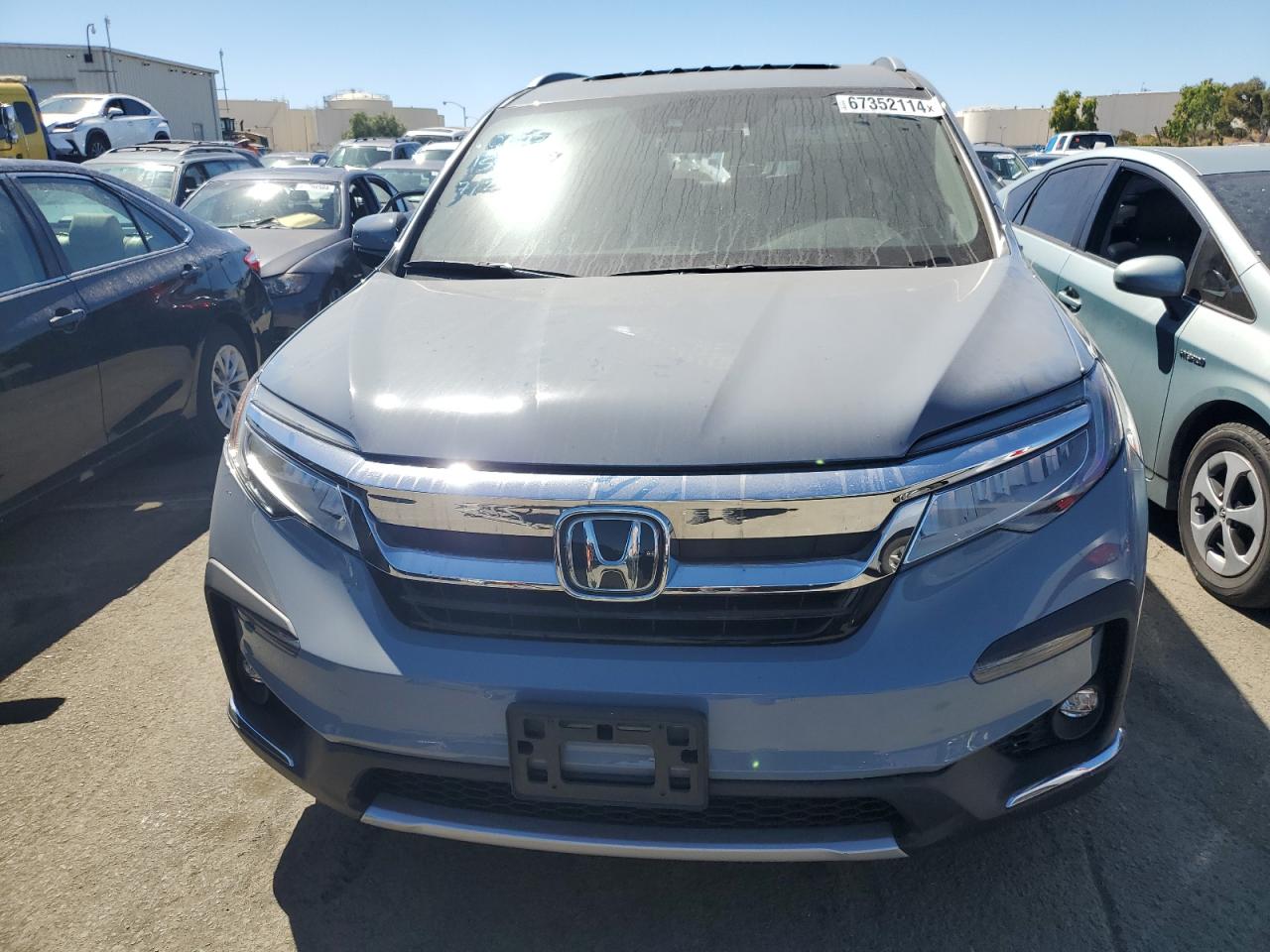 2022 HONDA PILOT TOURING VIN:5FNYF5H68NB014048