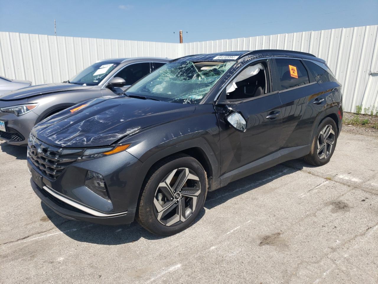 2022 HYUNDAI TUCSON SEL VIN:5NMJC3AE4NH010500