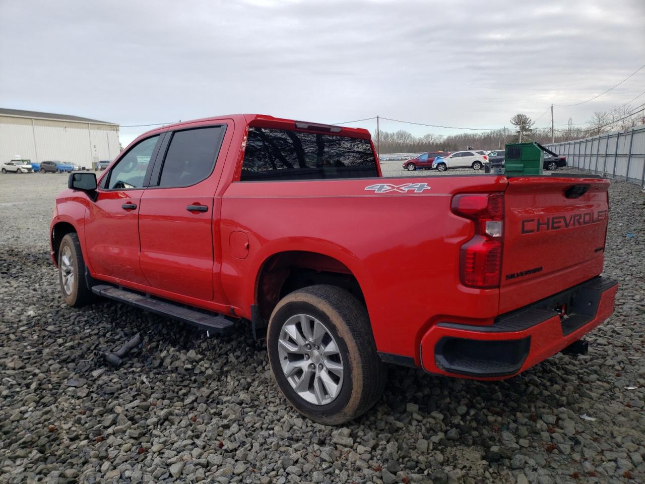 2022 CHEVROLET SILVERADO K1500 CUSTOM VIN:1GCPDBEK7NZ551425