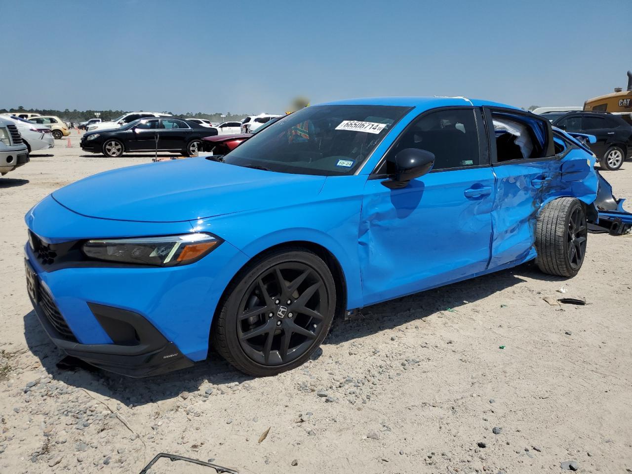 2022 HONDA CIVIC SPORT VIN:19XFL2H88NE022124