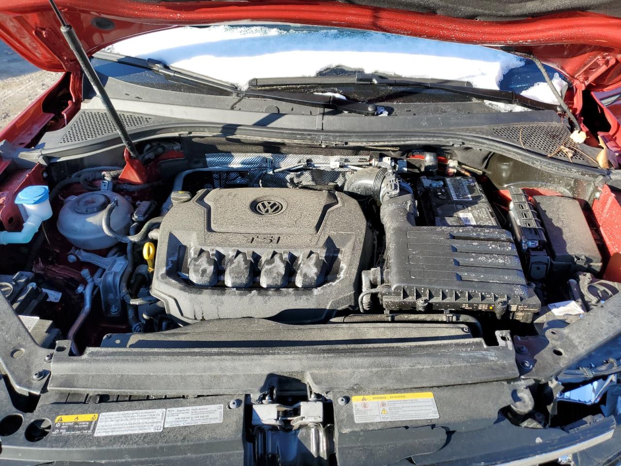 2022 VOLKSWAGEN TIGUAN SE VIN:3VV2B7AX2NM120413