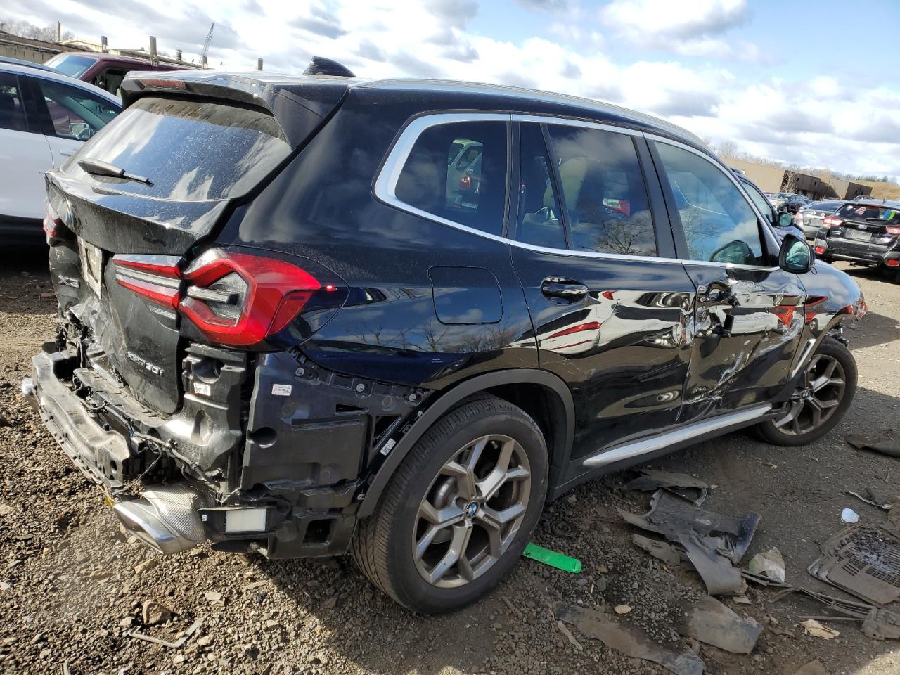 2022 BMW X3 XDRIVE30I VIN:5UX53DP03N9K09289