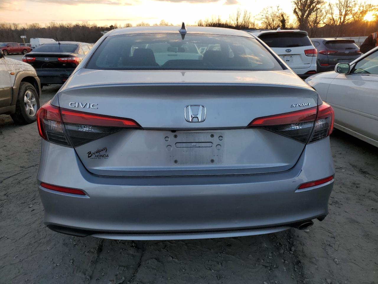 2022 HONDA CIVIC SPORT VIN:2HGFE2F52NH519954