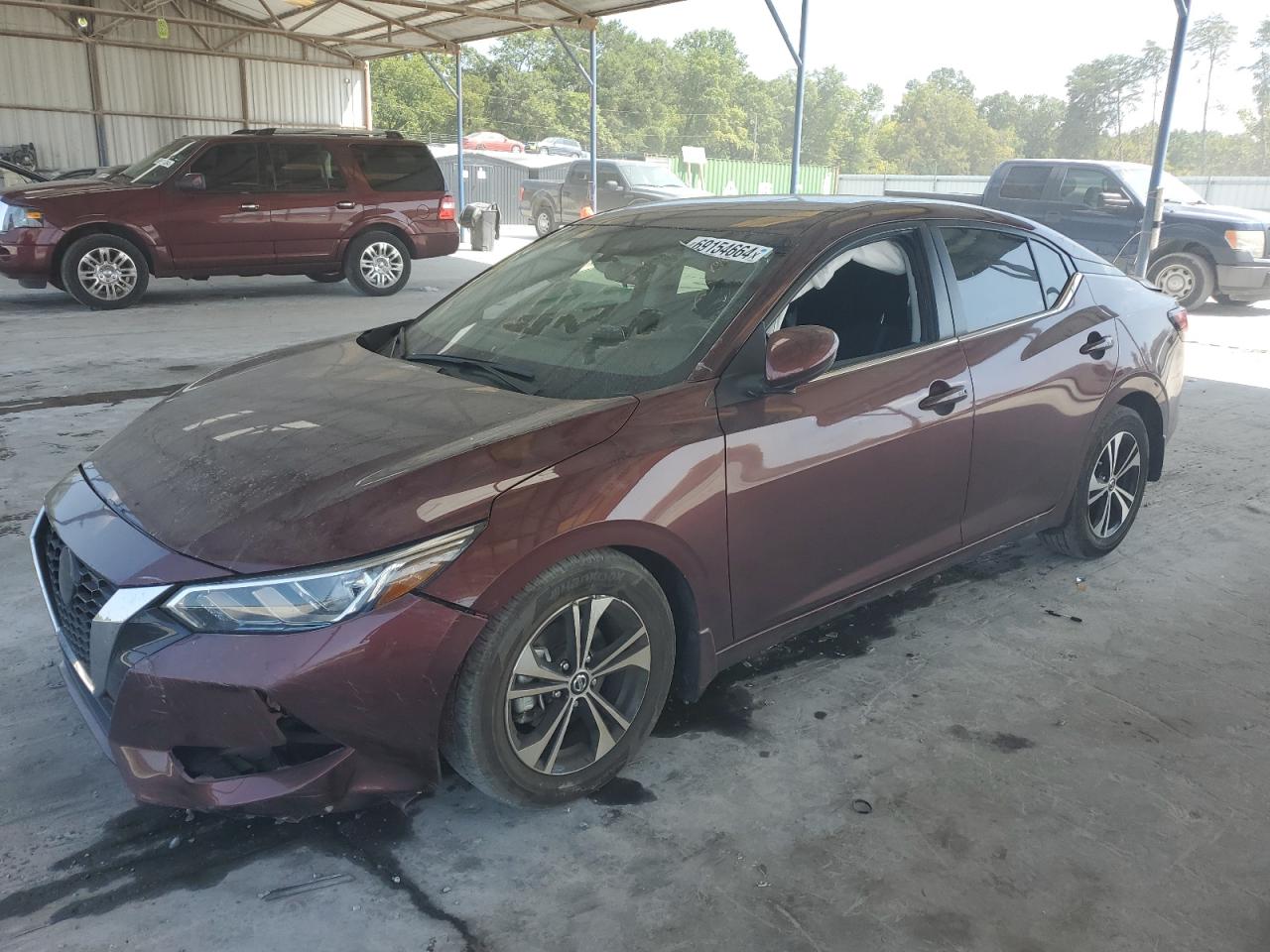 2022 NISSAN SENTRA SV VIN:3N1AB8CV9NY283714