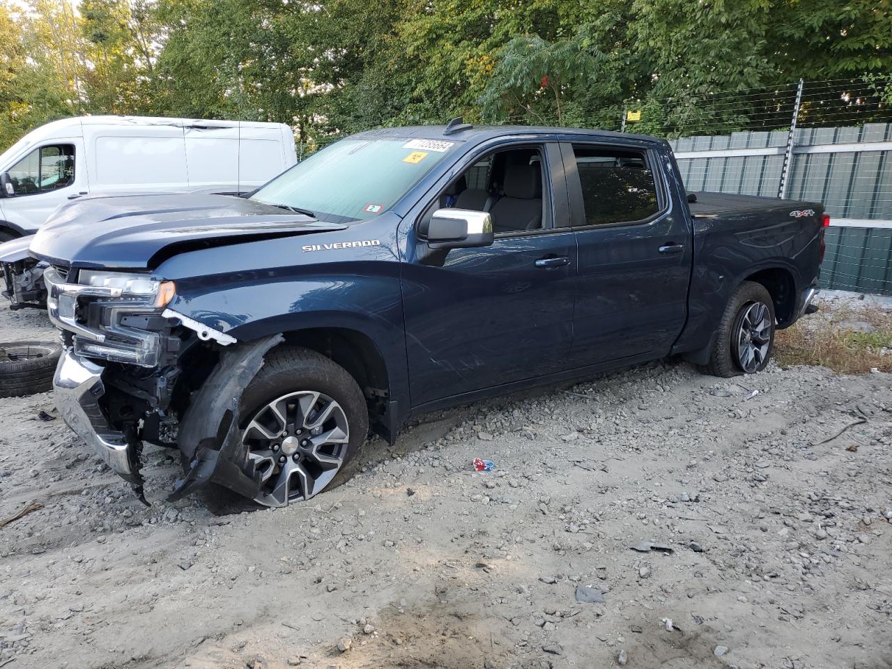 2022 CHEVROLET SILVERADO LTD K1500 LT-L VIN:3GCPYJEK3NG196235