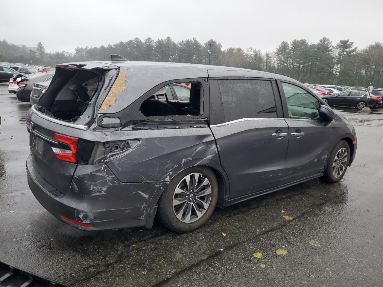 2022 HONDA ODYSSEY EXL VIN:5FNRL6H73NB040407
