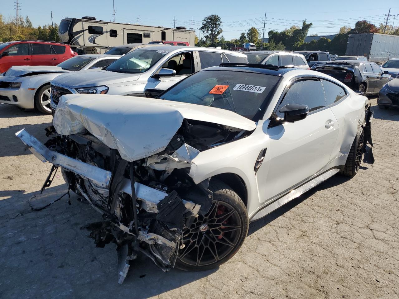 2023 BMW M4 COMPETITION VIN:WBS43AZ07PCM54670