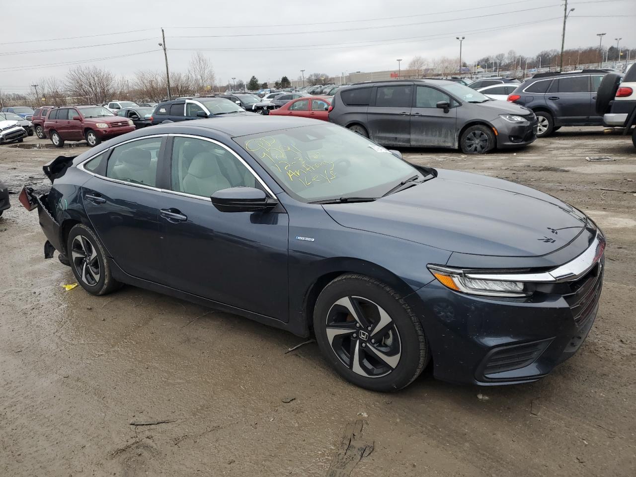 2022 HONDA INSIGHT EX VIN:19XZE4F51NE009291