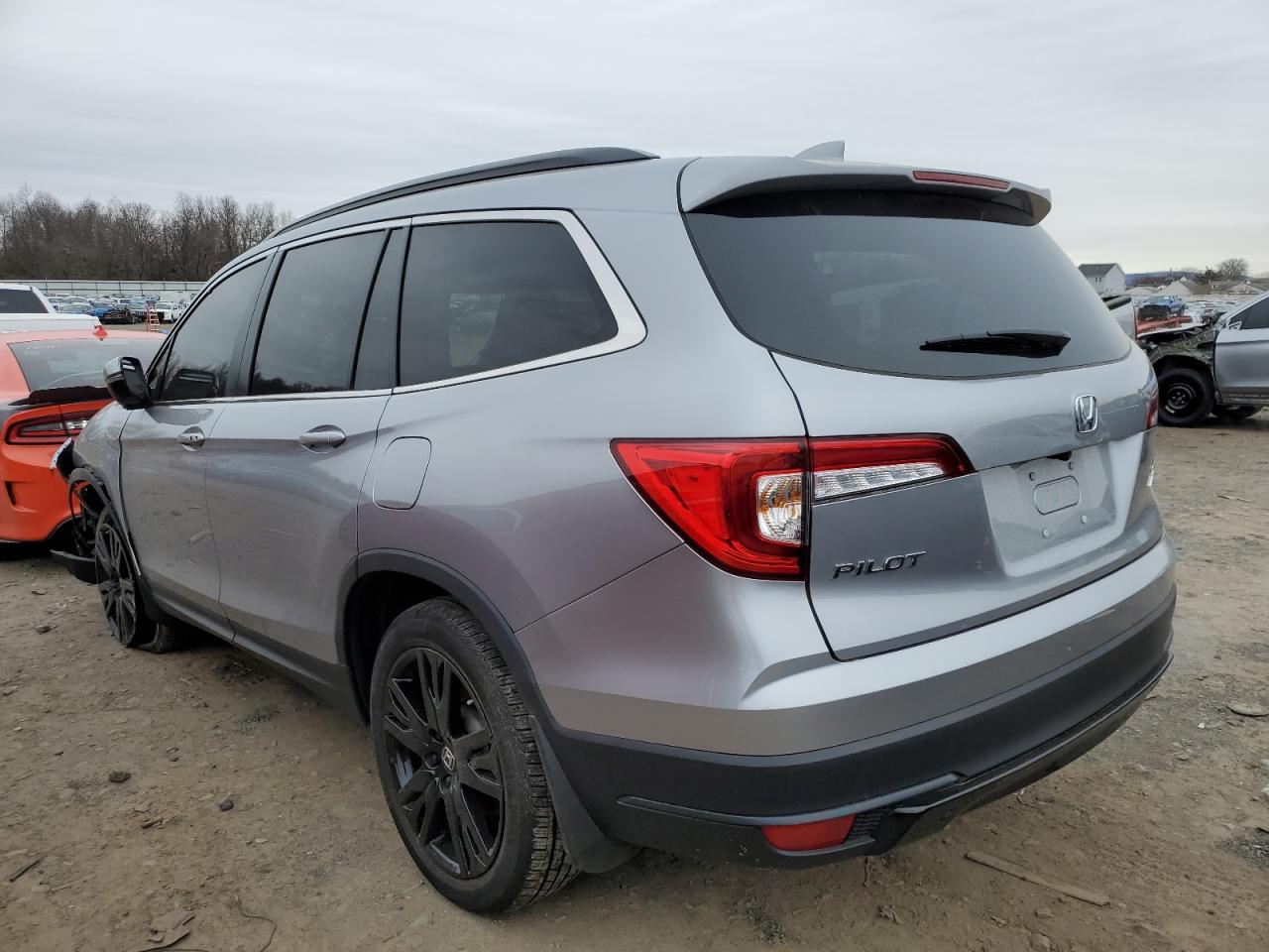 2022 HONDA PILOT SE VIN:5FNYF6H27NB095188