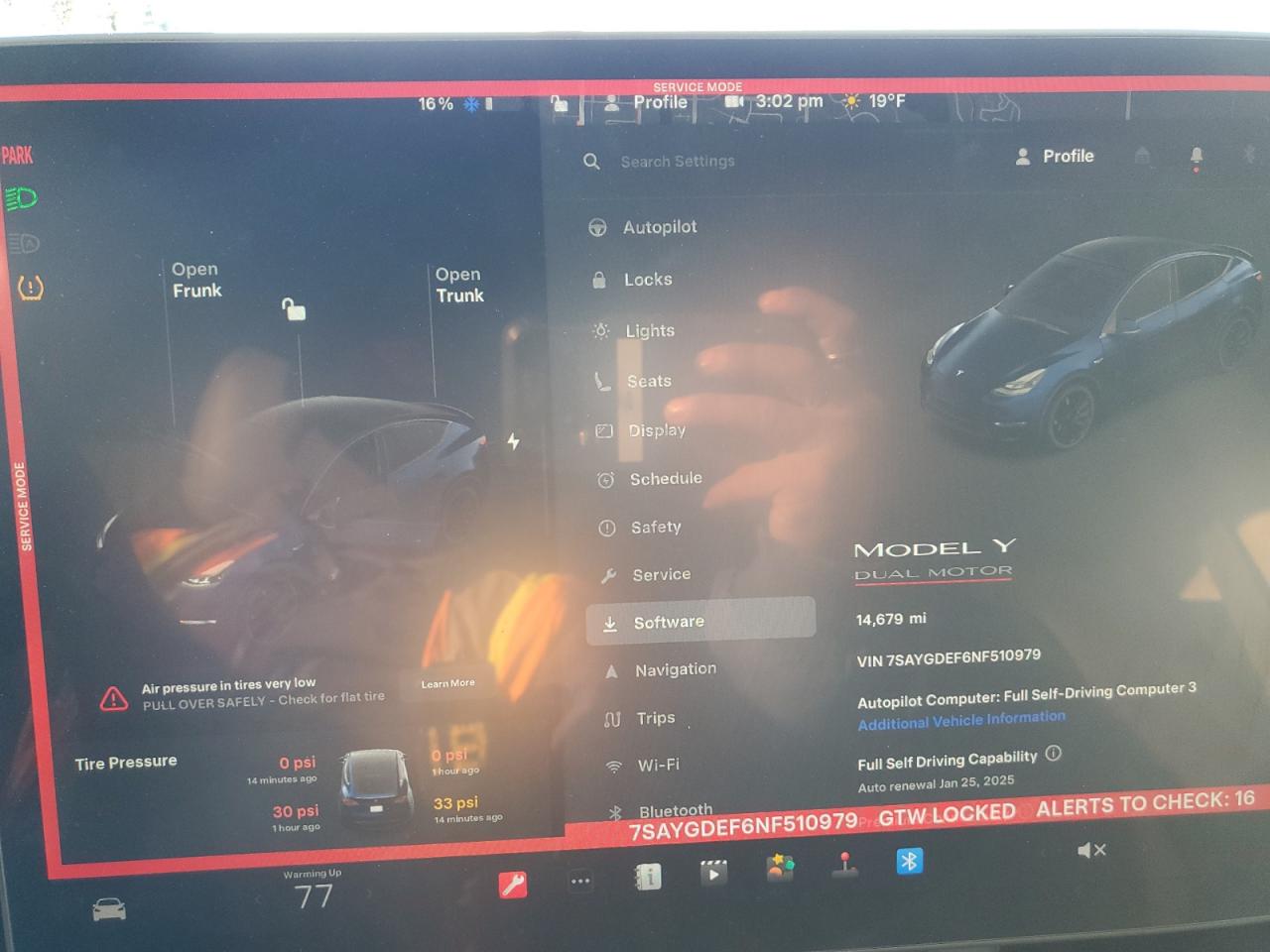 2022 TESLA MODEL Y  VIN:7SAYGDEF6NF510979