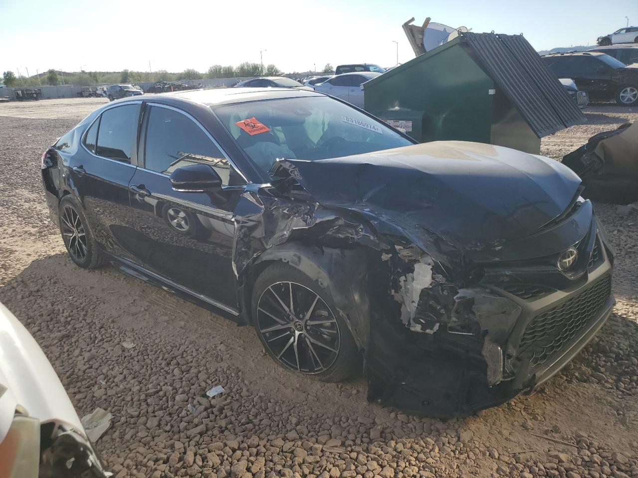 2022 TOYOTA CAMRY NIGHT SHADE VIN:4T1S11AK4NU667483