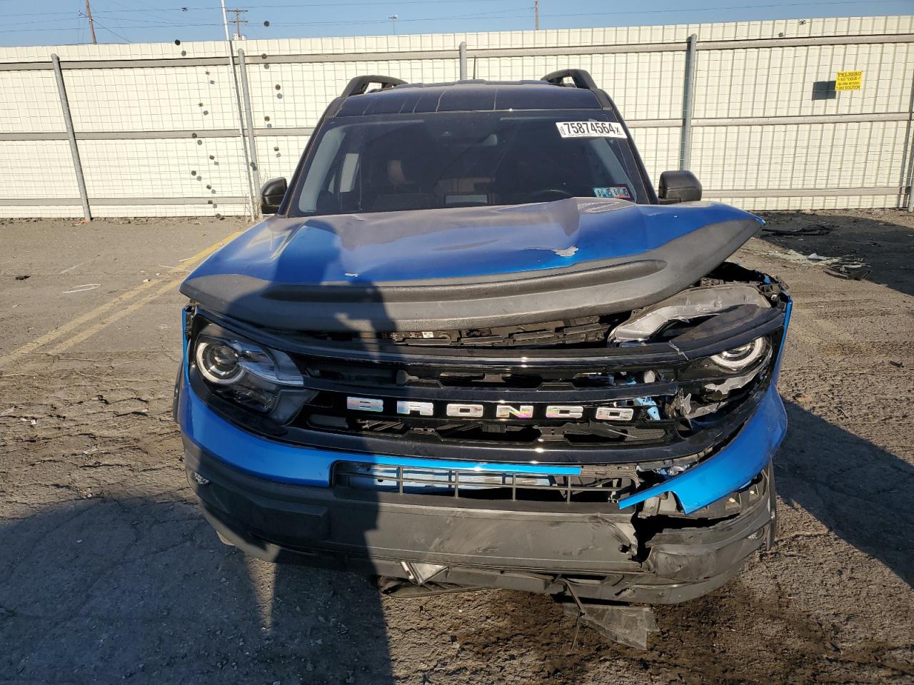 2022 FORD BRONCO SPORT OUTER BANKS VIN:3FMCR9C64NRD09710