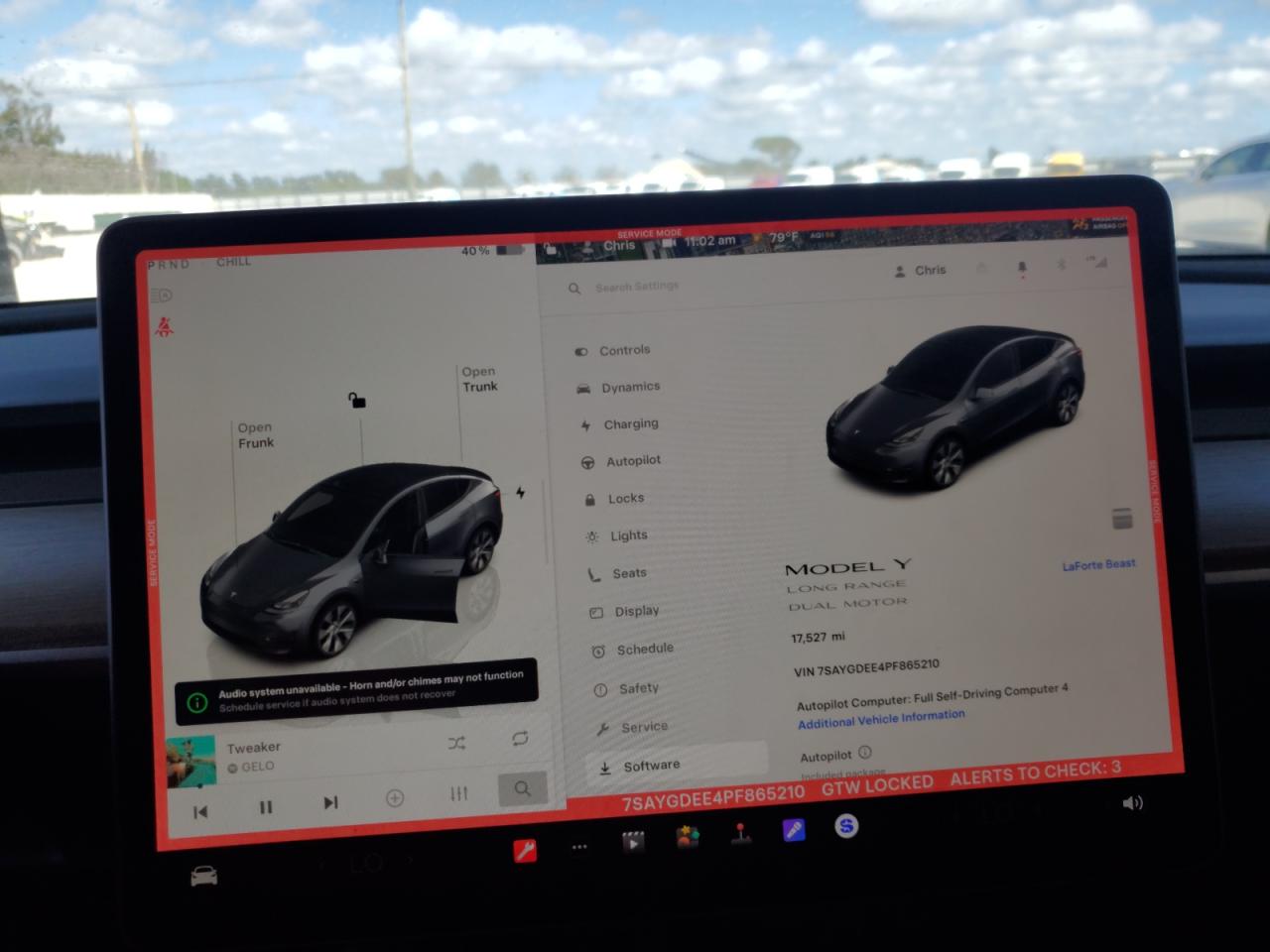 2023 TESLA MODEL Y  VIN:7SAYGDEE4PF865210