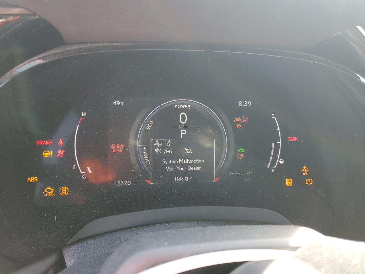 2023 LEXUS RX 350H BASE VIN:2T2BBMCA3PC004750