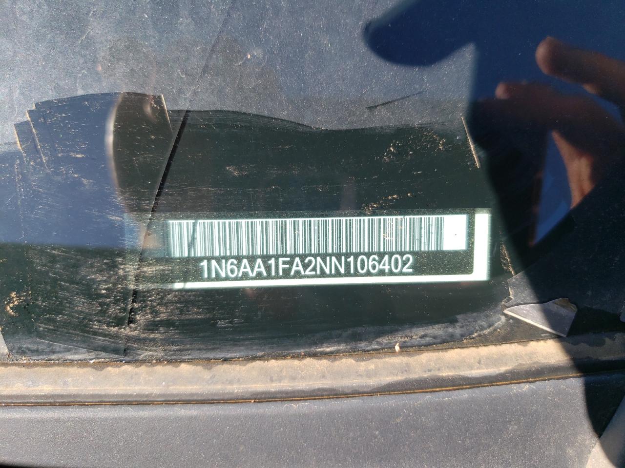 2022 NISSAN TITAN XD S VIN:1N6AA1FA2NN106402
