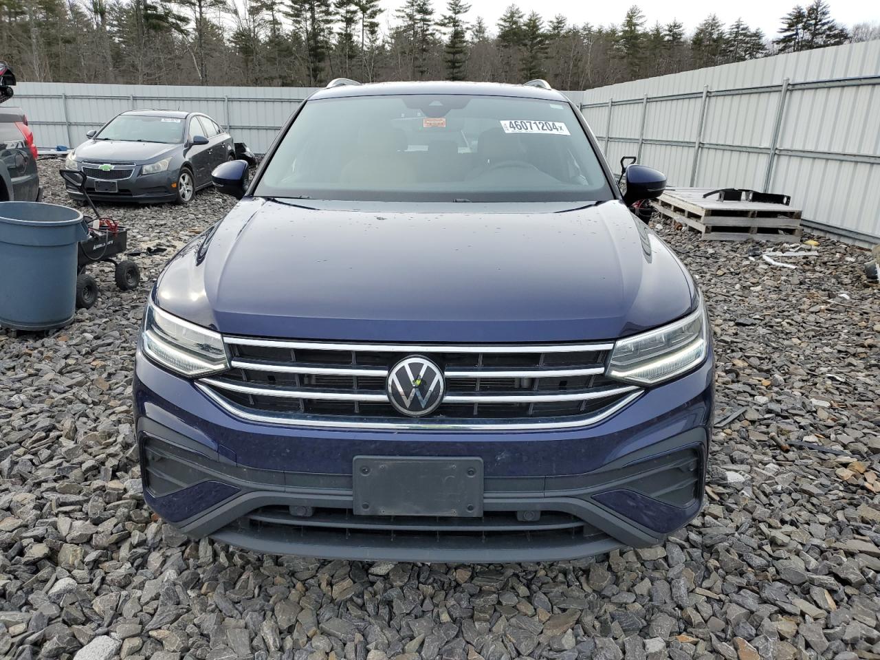 2022 VOLKSWAGEN TIGUAN SE VIN:3VV2B7AX6NM096357