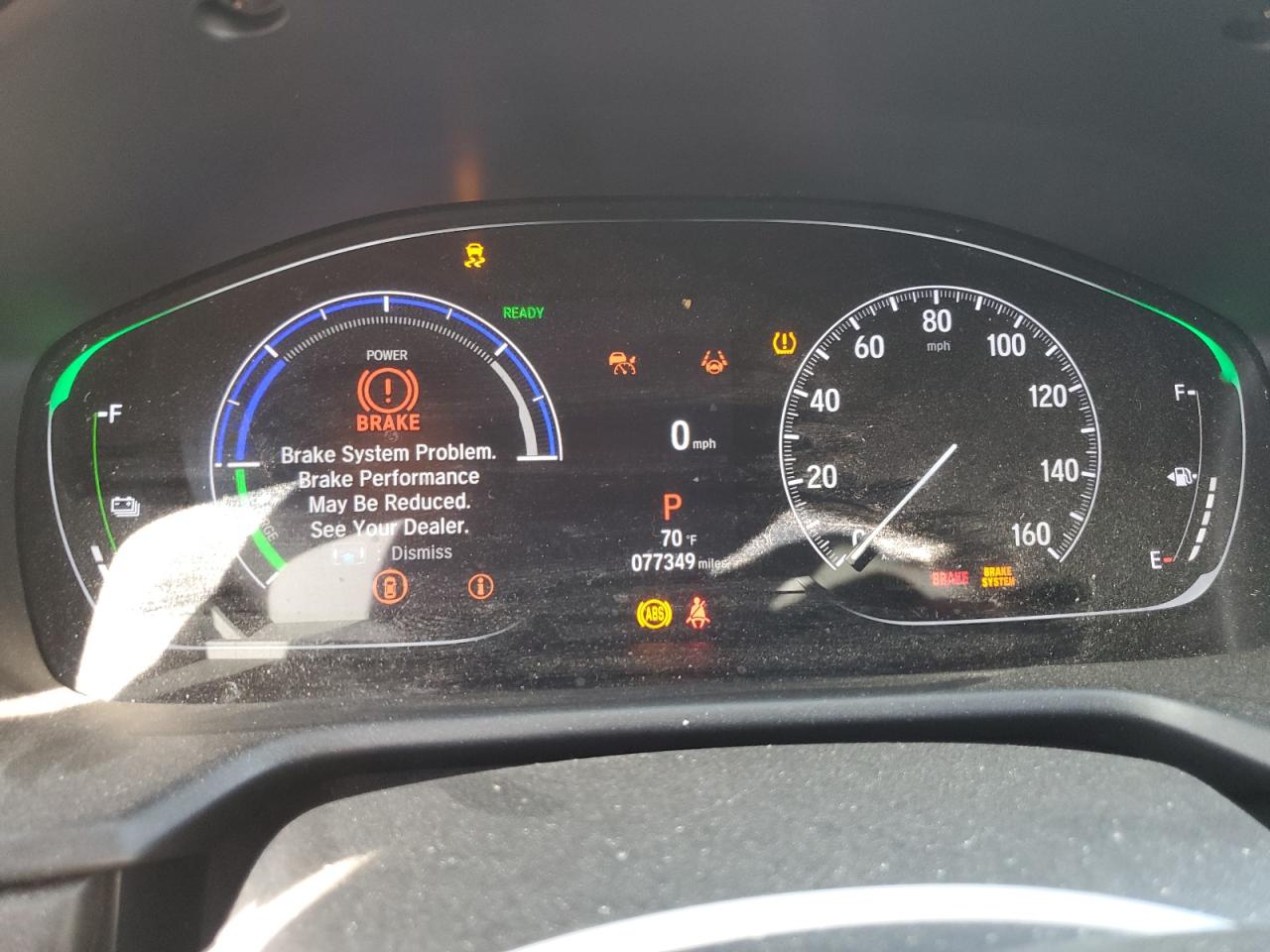 2022 HONDA ACCORD HYBRID EXL VIN:1HGCV3F53NA004923