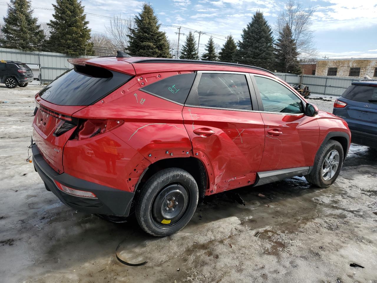 2023 HYUNDAI TUCSON SEL VIN:5NMJBCAE9PH258912