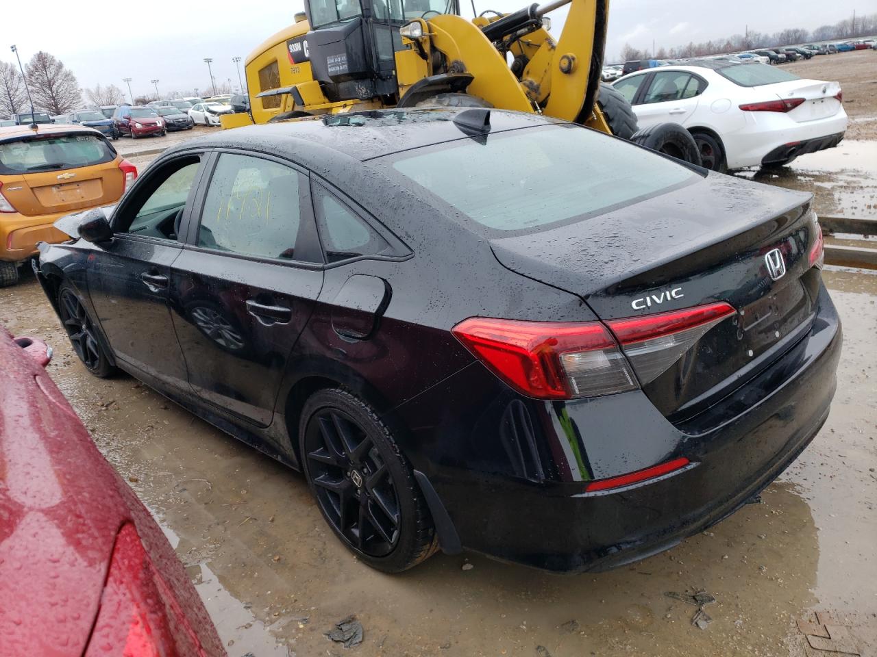2022 HONDA CIVIC SPORT VIN:2HGFE2F59NH574966