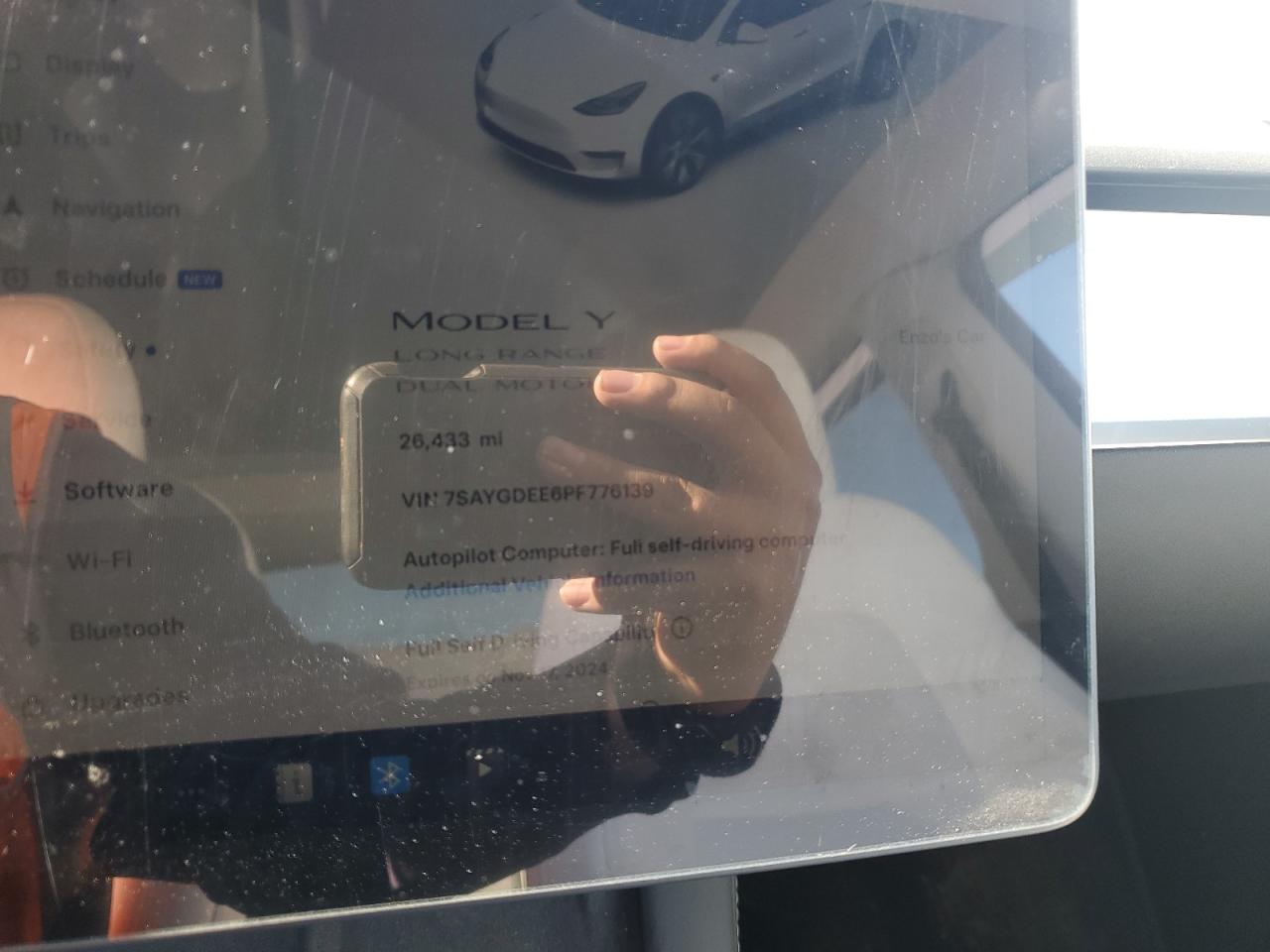 2023 TESLA MODEL Y  VIN:7SAYGDEE6PF776139