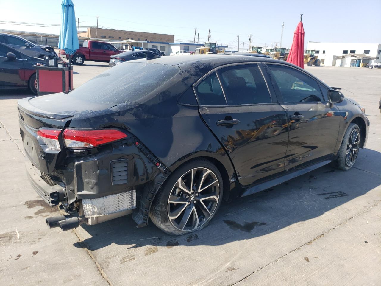 2022 TOYOTA COROLLA SE VIN:5YFS4MCE2NP128328
