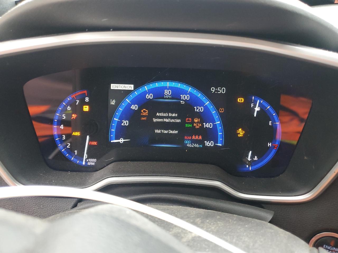 2022 TOYOTA COROLLA XSE VIN:JTNA4MBE7N3159737