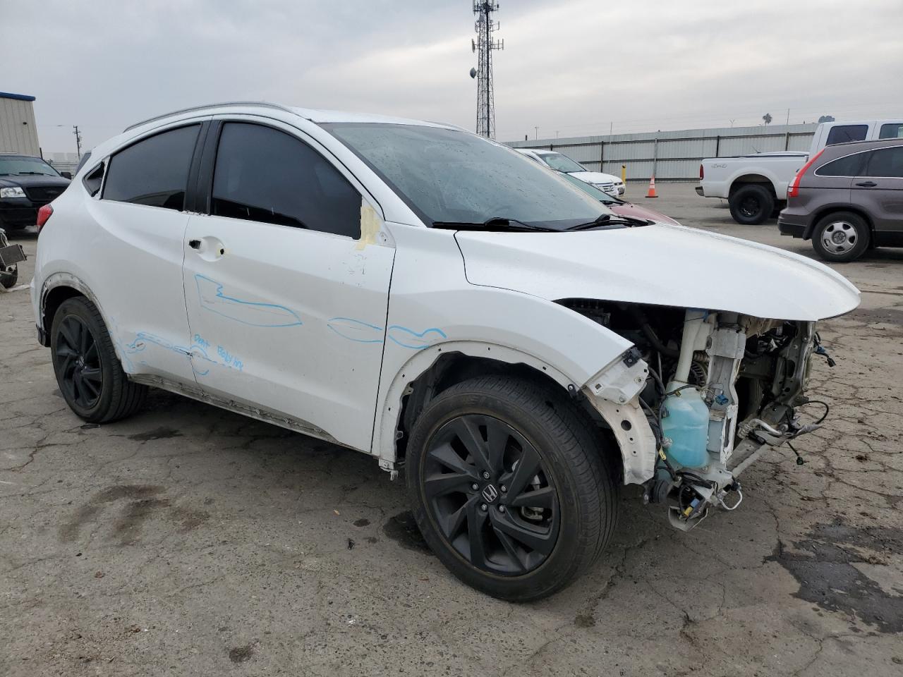 2022 HONDA HR-V SPORT VIN:3CZRU5H10NM700041