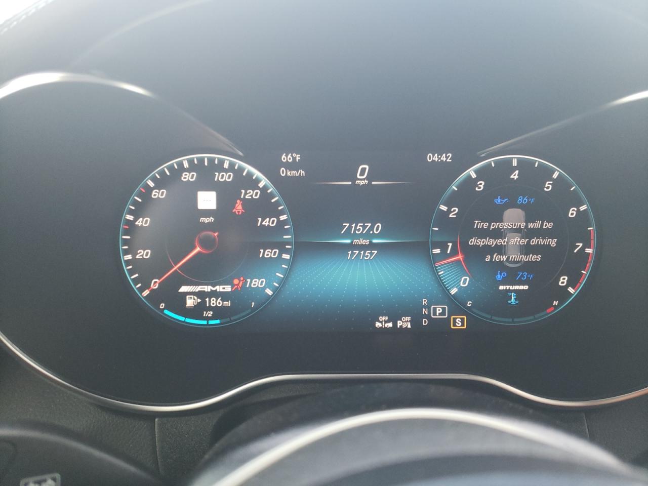 2022 MERCEDES-BENZ GLC COUPE 43 4MATIC AMG VIN:W1N0J6EB6NG052993