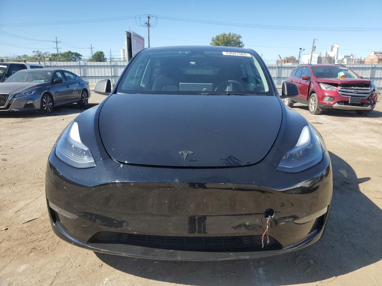 2022 TESLA MODEL Y  VIN:7SAYGDEF3NF531143