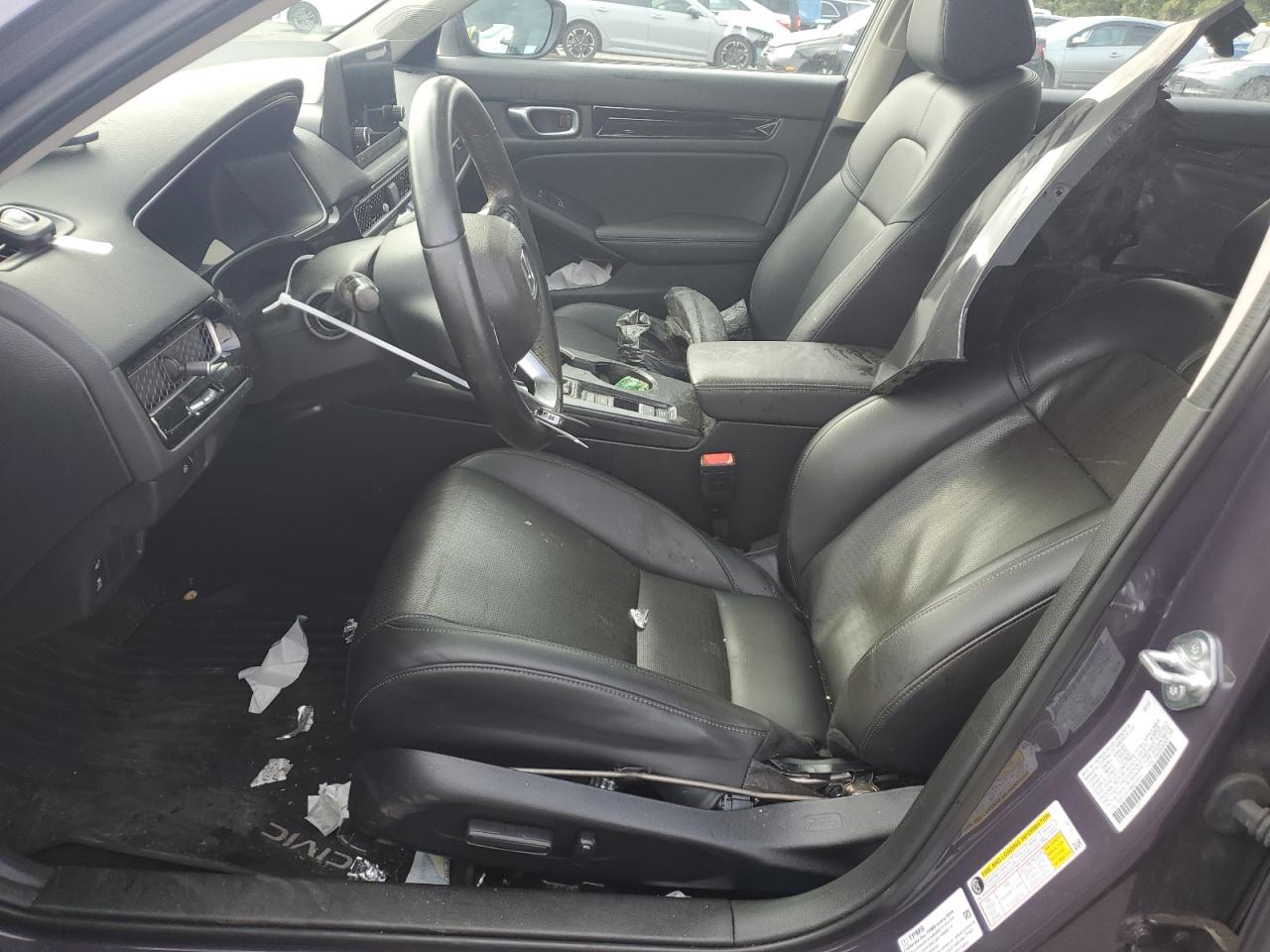 2022 HONDA CIVIC EXL VIN:19XFL1H79NE016317