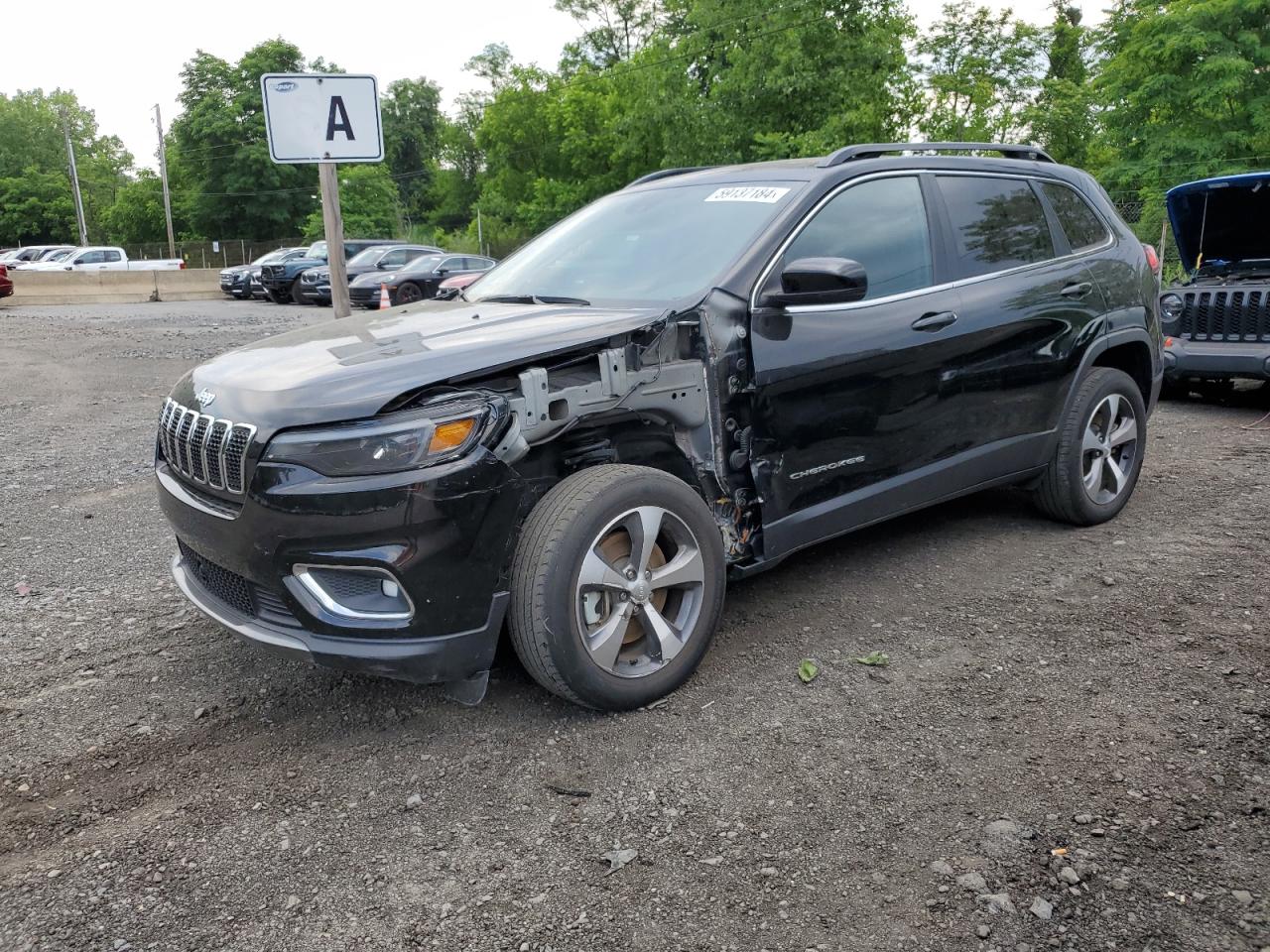 2022 JEEP CHEROKEE LIMITED VIN:1C4PJMDN5ND520395