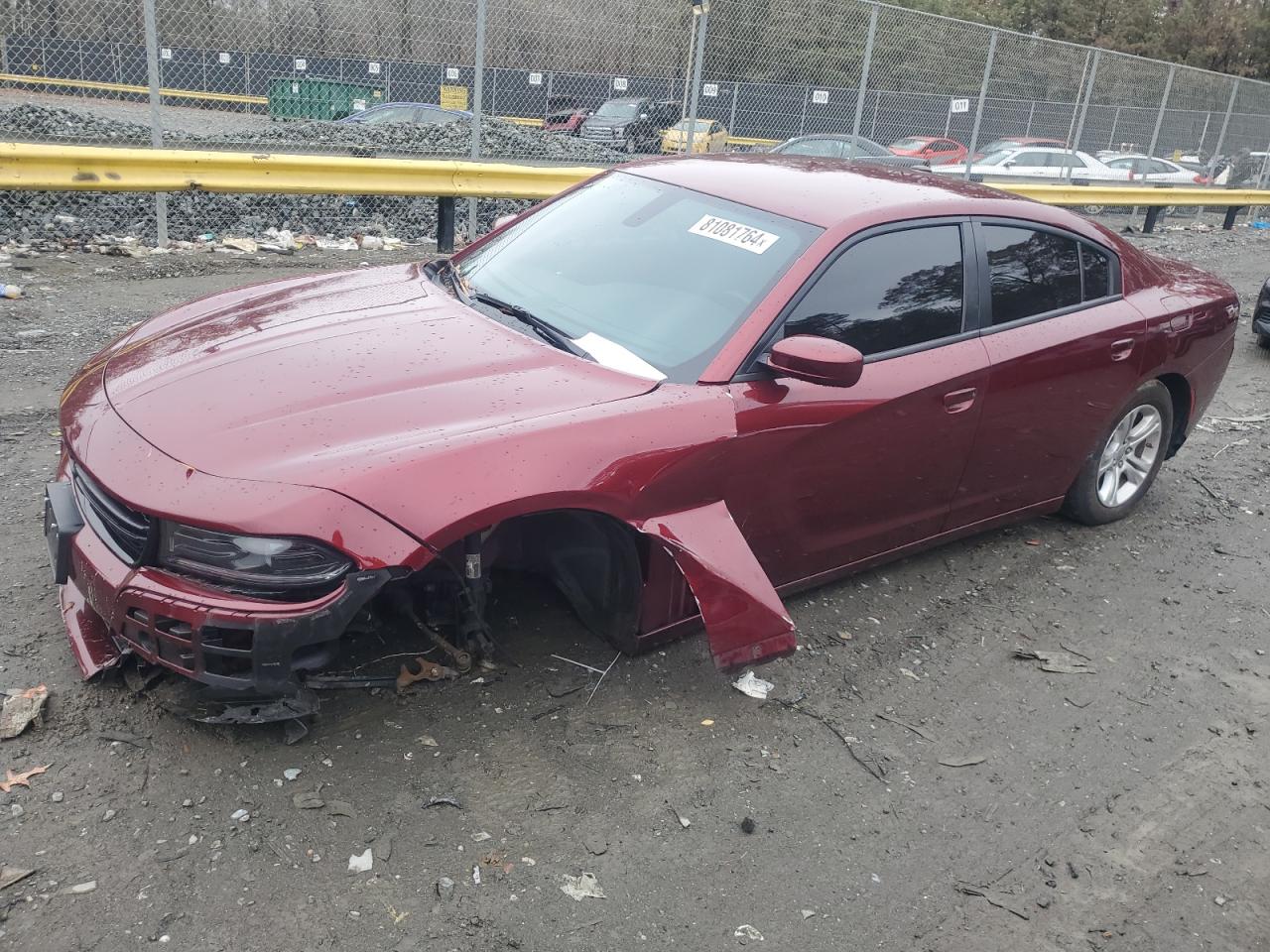 2022 DODGE CHARGER SXT VIN:2C3CDXBG9NH114543