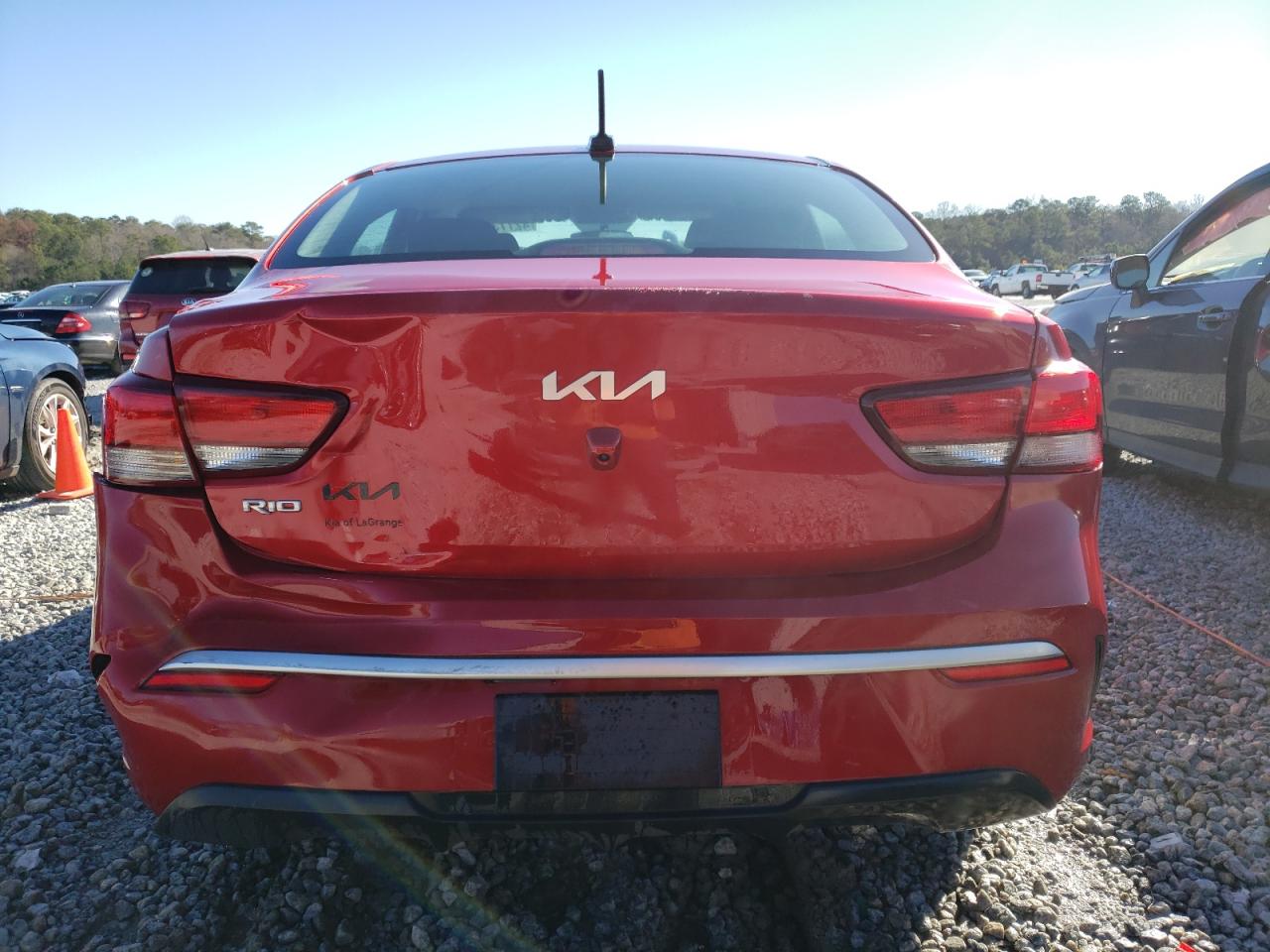 2022 KIA RIO LX VIN:3KPA24AD0NE474746