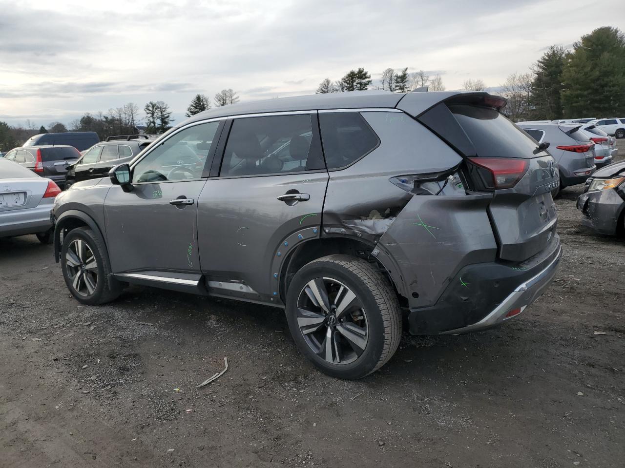 2022 NISSAN ROGUE PLATINUM VIN:JN8BT3DD4NW277466