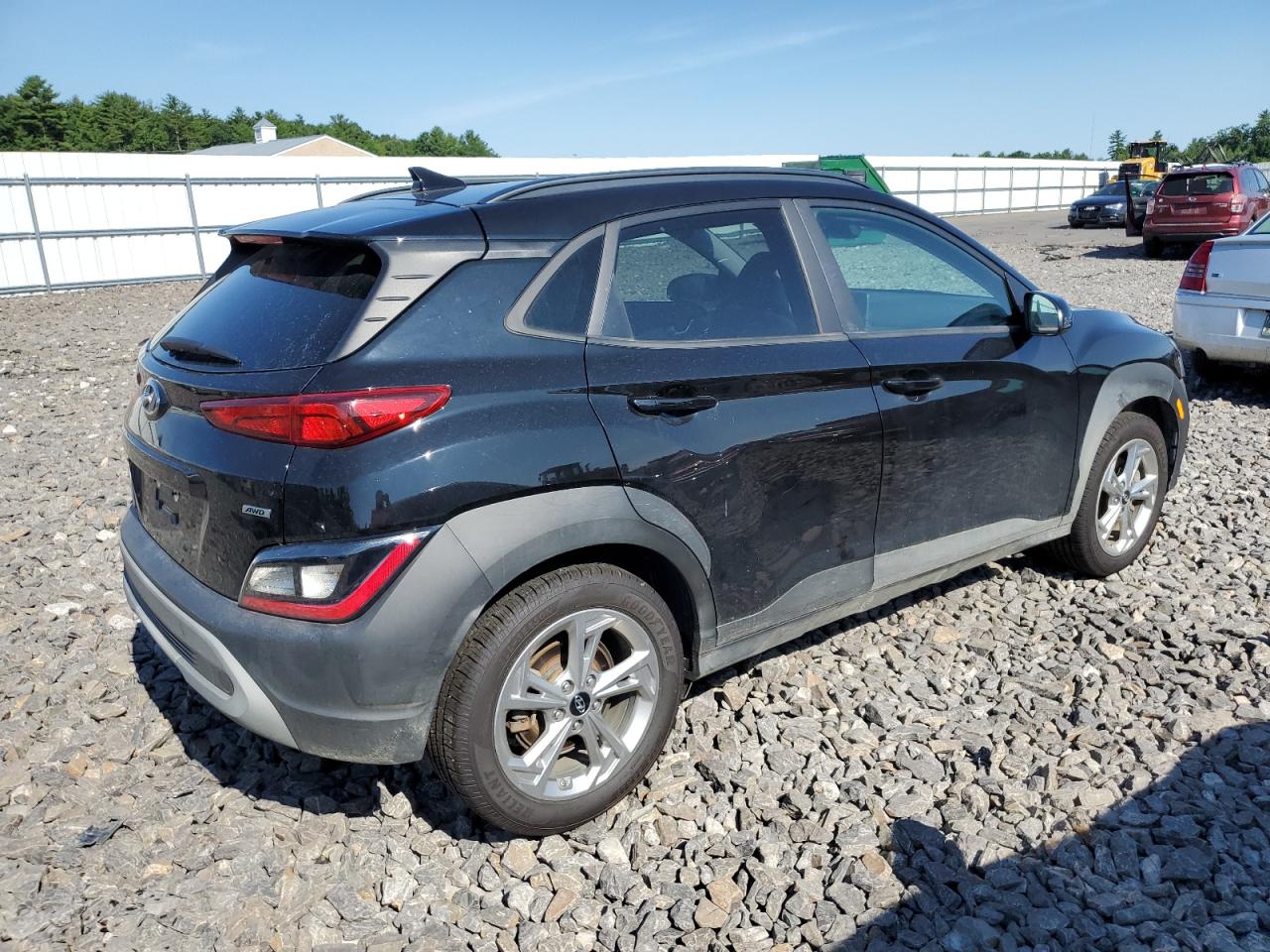 2022 HYUNDAI KONA SEL VIN:KM8K3CAB3NU898588