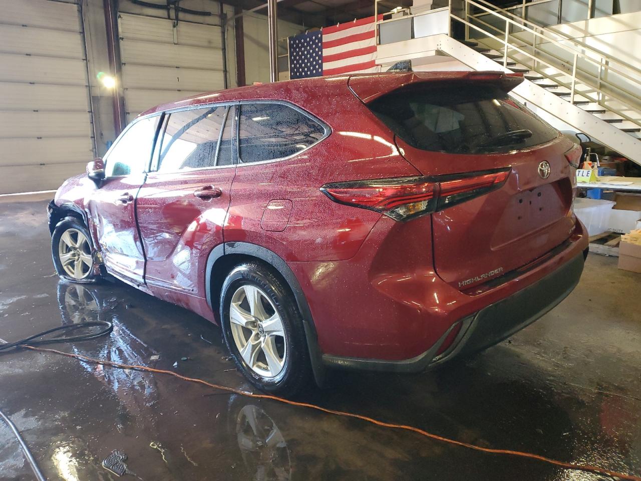 2022 TOYOTA HIGHLANDER L VIN:5TDBZRBH6NS583099