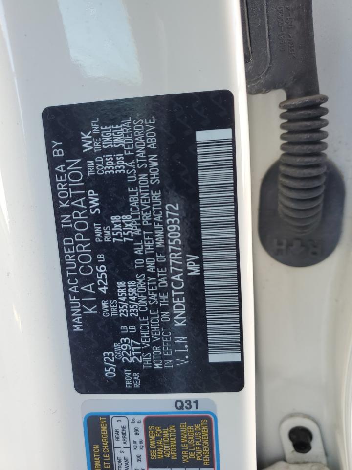 2024 KIA SELTOS SX VIN:KNDETCA77R7509372