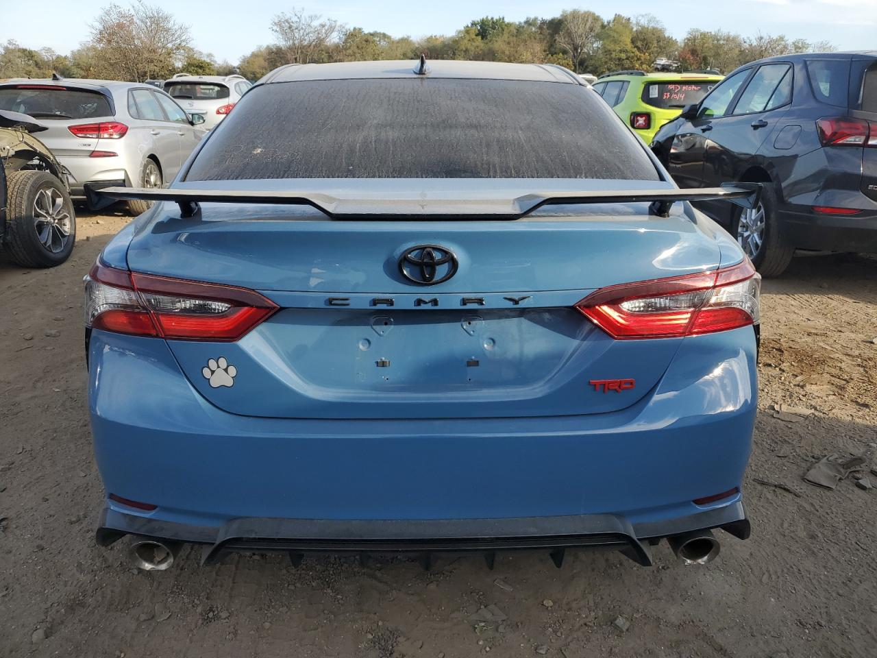 2022 TOYOTA CAMRY TRD VIN:4T1KZ1AK8NU067512